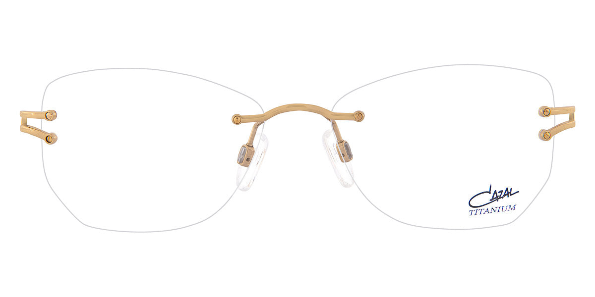 Cazal sales rimless eyeglasses