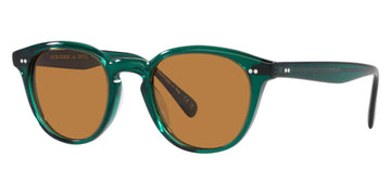 Oliver Peoples® Desmon Sun OV5454SU 176353 48 - Translucent dark teal / Cognac Sunglasses