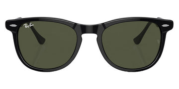 Ray-Ban® Eagleeye RB2398F 901/31 - Black with Green lenses Sunglasses