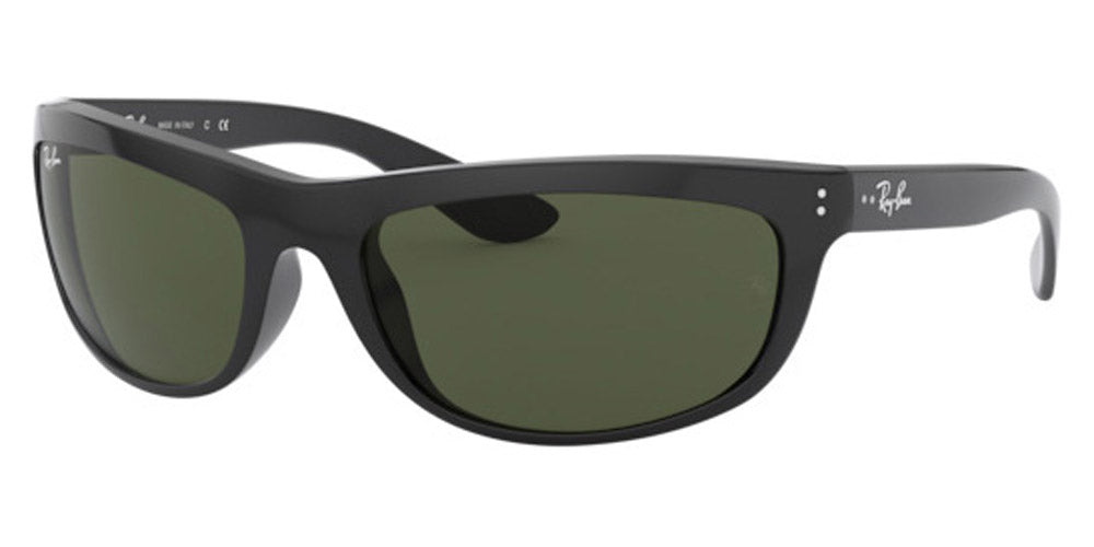 Ray-Ban® Balorama RB4089 RB4089 601/31 62 - Black with G-15 Green lenses Sunglasses