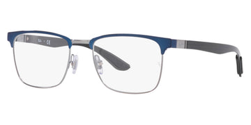 Ray-Ban® RX8421 RX8421 3124 54 - Blue on Gunmetal Eyeglasses