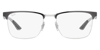 Ray-Ban® RX8421 RX8421 3125 52 - Gray on Silver Eyeglasses