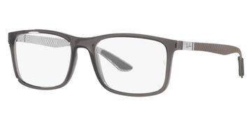 Ray-Ban® RX8908 RX8908 8061 53 - Transparent Gray Eyeglasses