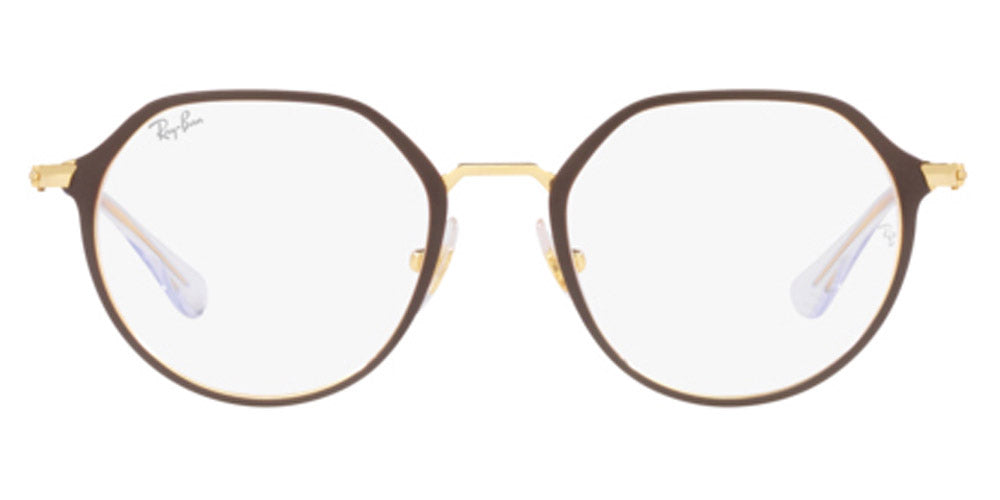 Ray-Ban® RY1058 RY1058 4078 45 - Brown on Gold Eyeglasses