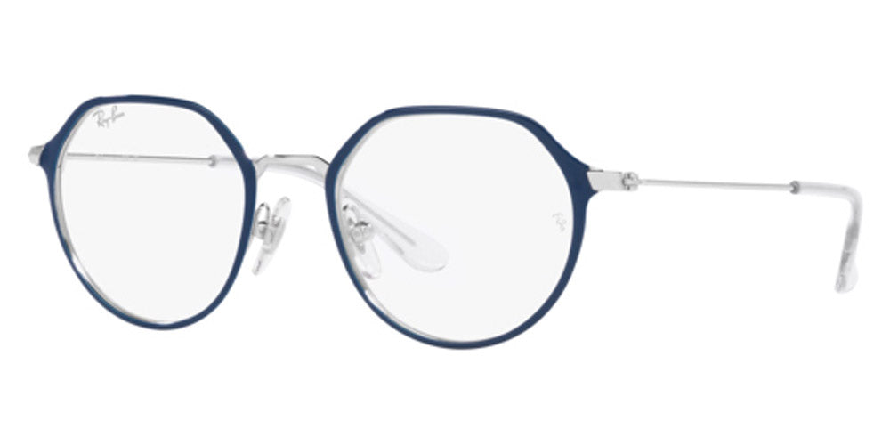 Ray-Ban® RY1058 RY1058 4085 47 - Blue on Silver Eyeglasses