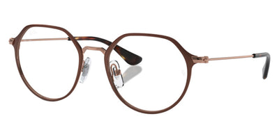 Ray-Ban® RY1058 RY1058 4092 47 - Brown on Rose Gold Eyeglasses