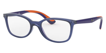 Ray-Ban® RY1586 RY1586 3775 49 - Transparent Blue Eyeglasses