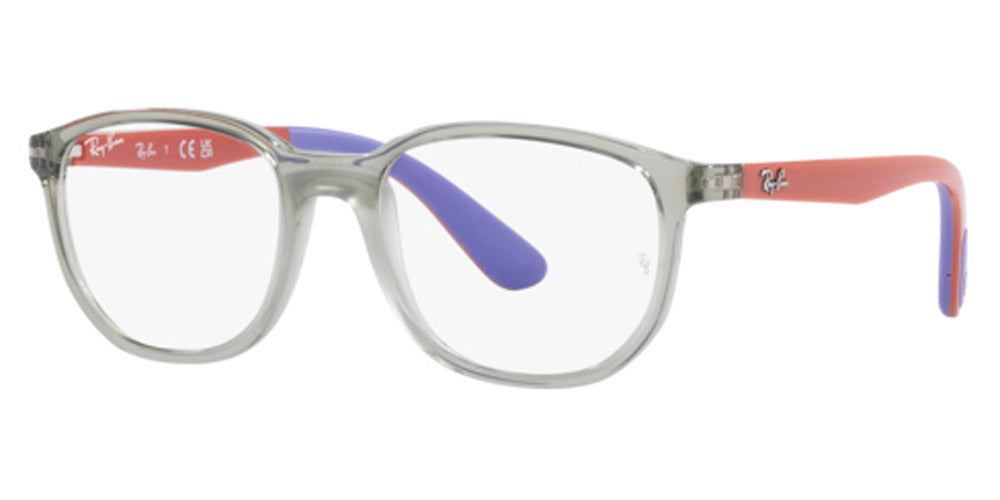 Ray-Ban® RY1619 RY1619 3922 49 - Transparent Green on Rubber Wisteria Eyeglasses