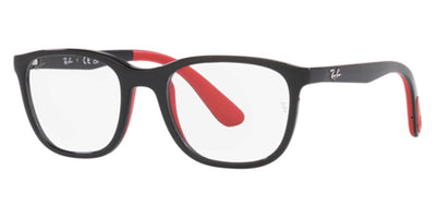 Ray-Ban® RY1620 RY1620 3831 48 - Black on Red Eyeglasses