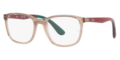 Ray-Ban® RY1620 RY1620 3920 48 - Transparent Brown on Green Eyeglasses