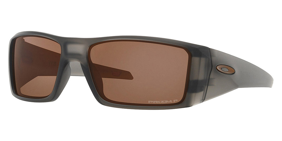 Oakley® 0OO9231 - Heliostat 0OO9231 923104 61 - Matte grey smoke/Prizm tungsten polarized Sunglasses