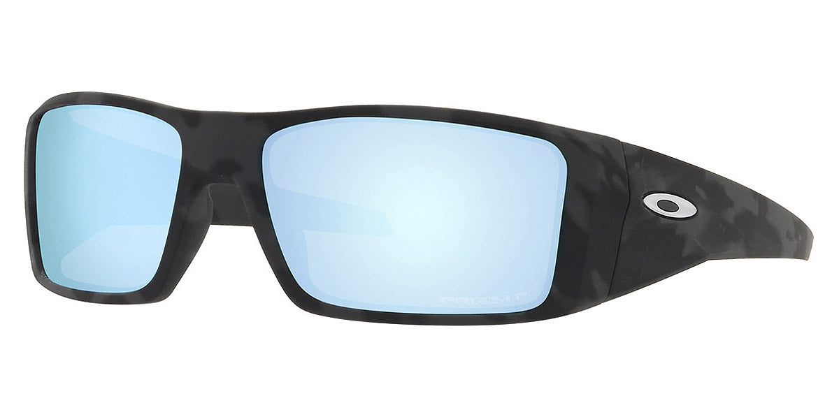 Oakley® 0OO9231 - Heliostat 0OO9231 923105 61 - Matte black camo/Prizm deep water polarized Sunglasses