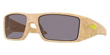 Oakley® 0OO9231 - Heliostat 0OO9231 923117 61 - Matte stone desert tan/Prizm grey polarized Sunglasses