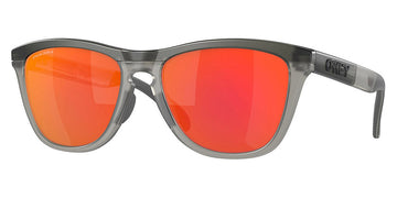 Oakley® 0OO9284 - Frogskins range 0OO9284 928401 55 - Matte Grey Smoke/Grey Ink/Prizm ruby Sunglasses