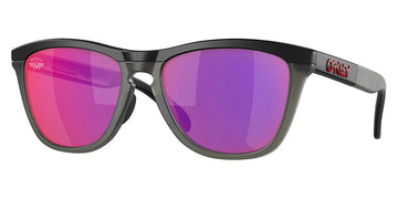 Oakley® 0OO9284 - Frogskins range 0OO9284 928413 55 - Matte Black/Matte Grey Smoke/Prizm road Sunglasses