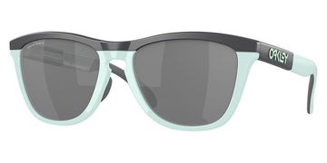 Oakley® 0OO9284A - Frogskins range (A) 0OO9284A 928403 55 - Matte Carbon/Blue Milkshake/Prizm black Sunglasses