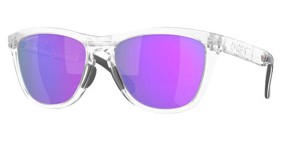 Oakley® 0OO9284A - Frogskins range (A) 0OO9284A 928411 55 - Matte clear/Prizm violet Sunglasses