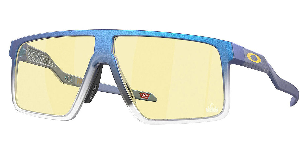 Oakley® 0OO9285 - Helux 0OO9285 928505 61 - Matte Cyan & Blue & Clear Shift/Prizm gaming Sunglasses