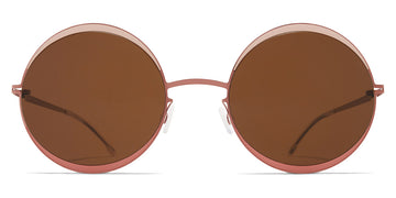 Mykita® IRIS MYK IRIS Purplebronze/Sand/Pink Clay / Brown Solid 53 - Purplebronze/Sand/Pink Clay / Brown Solid Sunglasses