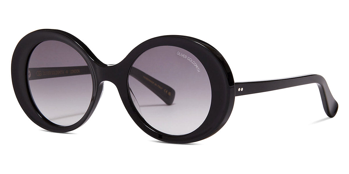 Oliver Goldsmith® & Ted Baker® 1960'S OG 1960'S Black 52 - Black Sunglasses