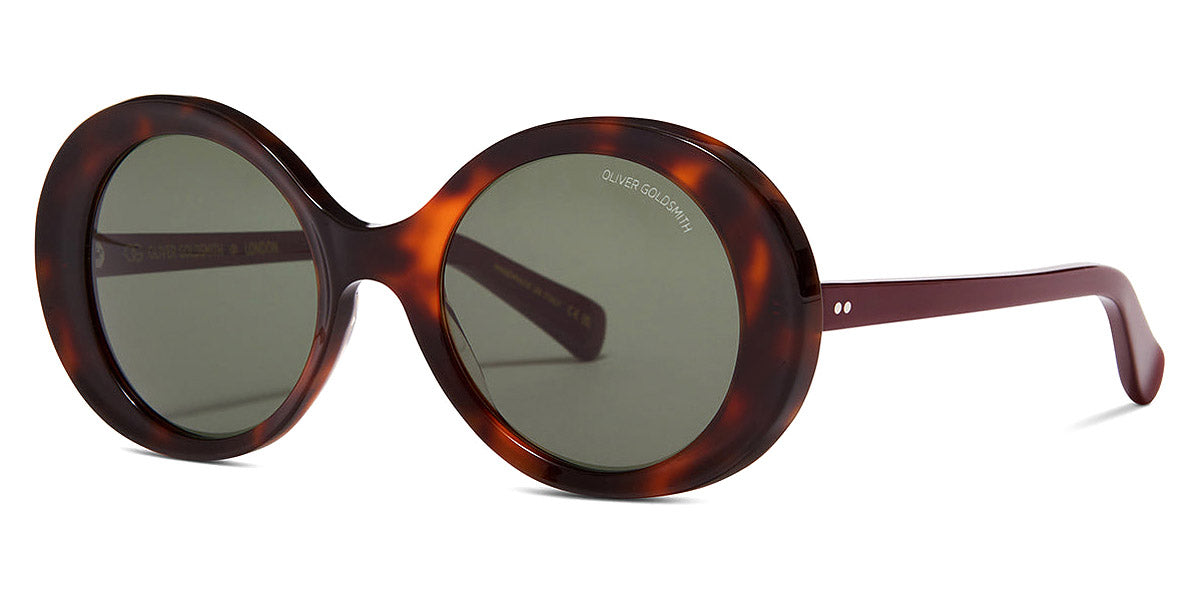 Oliver Goldsmith® & Ted Baker® 1960'S OG 1960'S Earth Tortoise 52 - Earth Tortoise Sunglasses