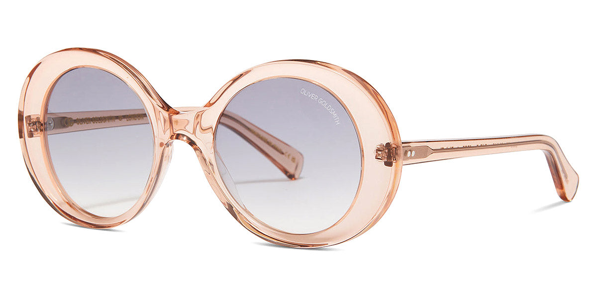 Oliver Goldsmith® & Ted Baker® 1960'S OG 1960'S Pink Champagne 52 - Pink Champagne Sunglasses