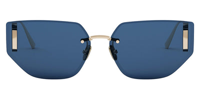 Dior® 30MONTAIGNE B3U - Shiny Light Nickeltin/Lenses Blue  Organic B0B0 Sunglasses