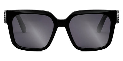 Dior® 30MONTAIGNE S11I - Black/Lenses Smoke Mirror Organic 14A7 Sunglasses