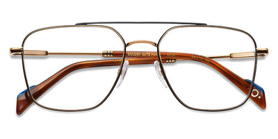 Etnia Barcelona® GOLDEN GATE 4 GOLDEN 54O BZBK - BZBK Saddlebrown/Black Eyeglasses