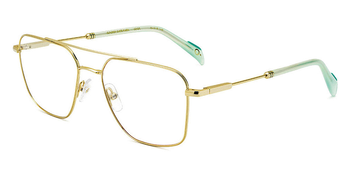 Etnia Barcelona® GOLDEN GATE 4 GOLDEN 54O GDGR - GDGR Gold/Green Eyeglasses