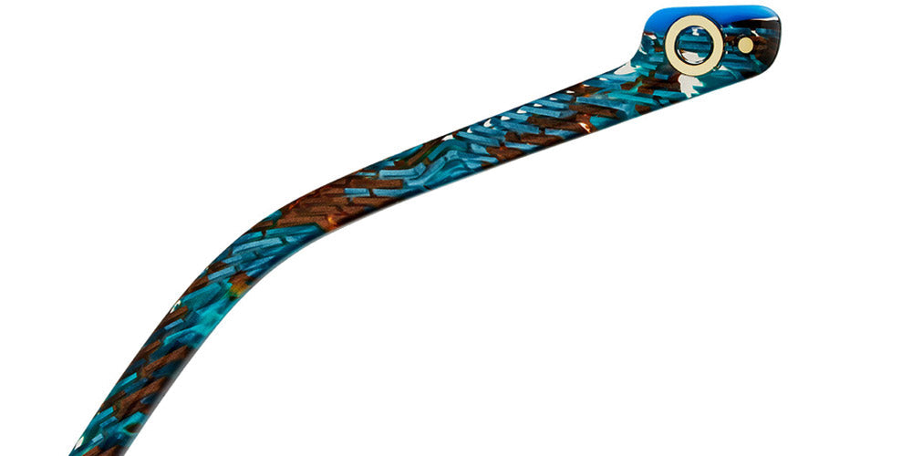 Etnia Barcelona® LARIMAR 4 LARIMA 53O BLBK - BLBK Blue/Black Eyeglasses