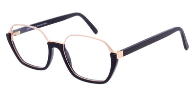 Andy Wolf® 4624 ANW 4624 01 53 - Black/Rosegold 01 Eyeglasses