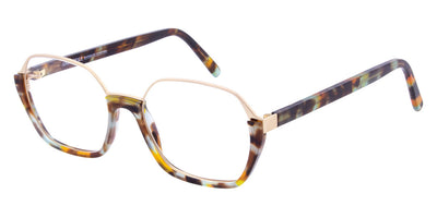 Andy Wolf® 4624 ANW 4624 04 53 - Brown/Gold 04 Eyeglasses