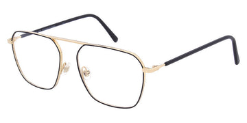 Andy Wolf® 4796 ANW 4796 01 55 - Gold/Black Eyeglasses