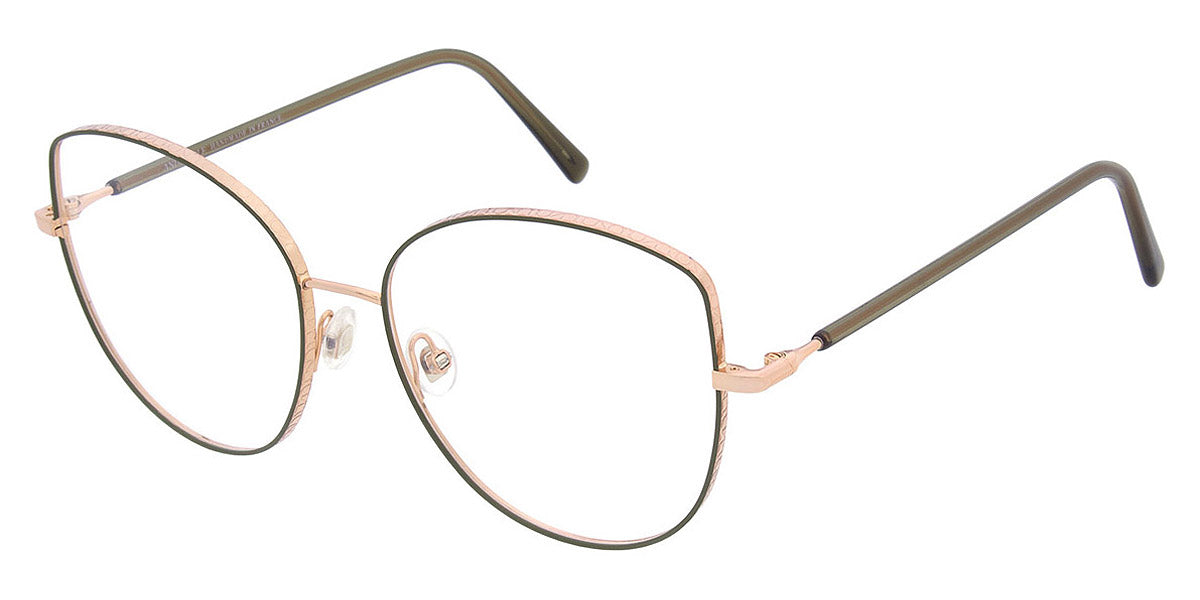 Andy Wolf® 4797 ANW 4797 04 56 - Rosegold/Green Eyeglasses