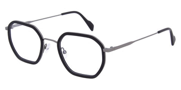 Andy Wolf® 4801 ANW 4801 01 49 - Black/Gun Eyeglasses