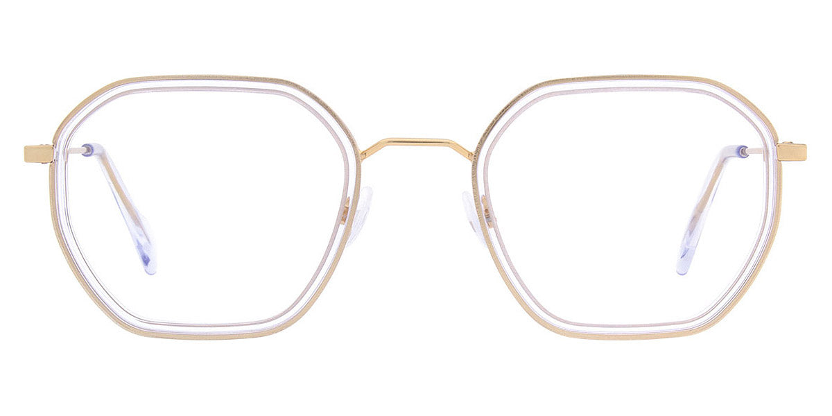 Andy Wolf® 4801 ANW 4801 03 49 - Crystal/Gold Eyeglasses