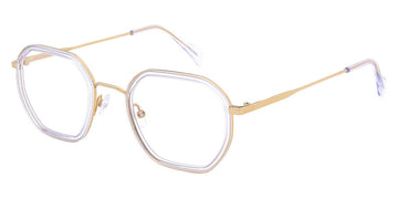 Andy Wolf® 4801 ANW 4801 03 49 - Crystal/Gold Eyeglasses