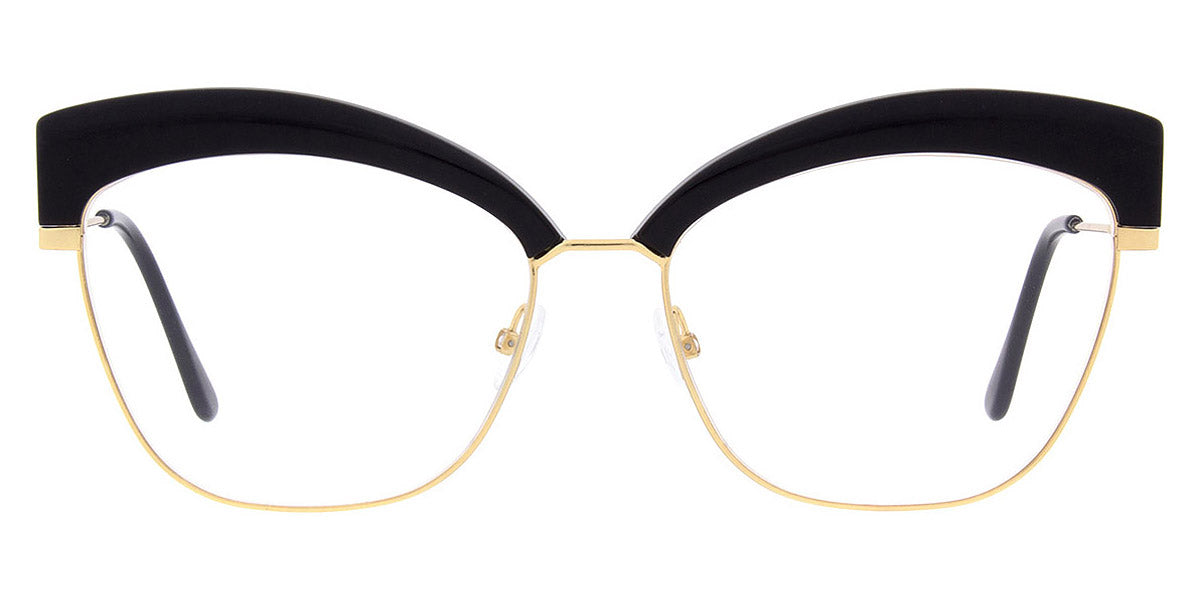 Andy Wolf® 4804 ANW 4804 01 57 - Black/Gold Eyeglasses