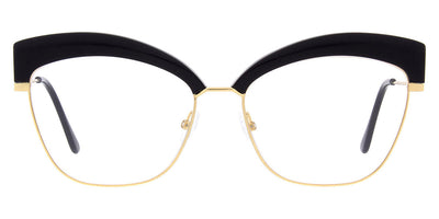 Andy Wolf® 4804 ANW 4804 01 57 - Black/Gold Eyeglasses