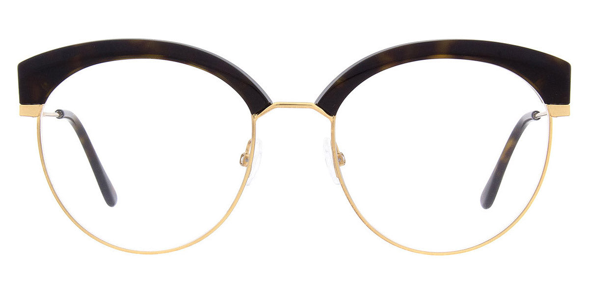 Andy Wolf® 4805 ANW 4805 02 52 - Brown/Gold Eyeglasses