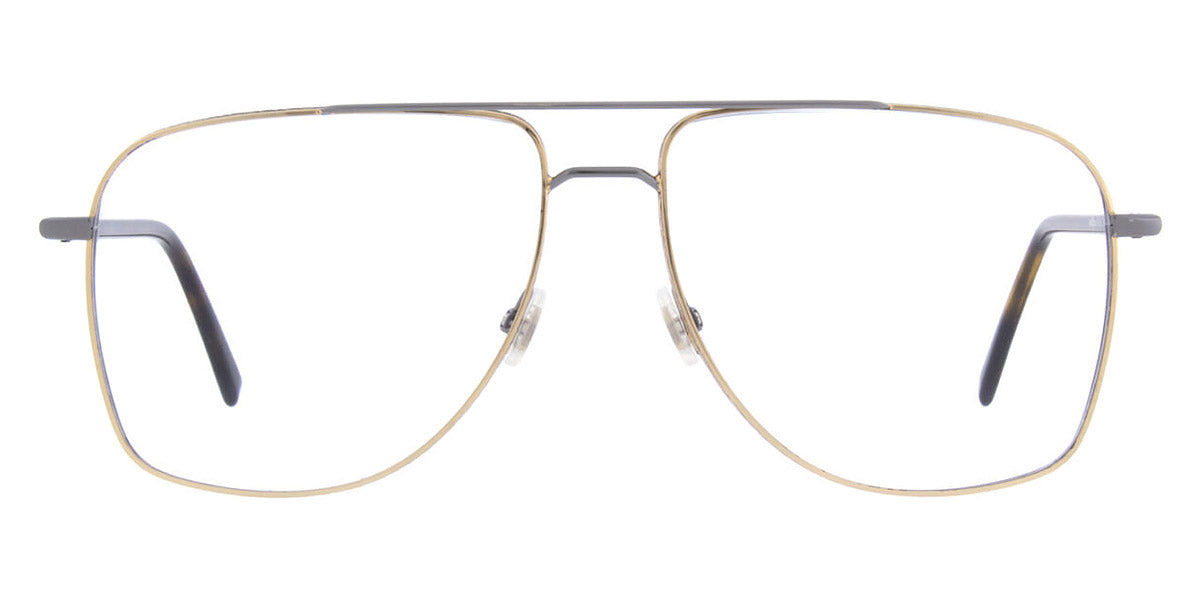 Andy Wolf® 4806 ANW 4806 02 59 - Gun/Gold 02 Eyeglasses