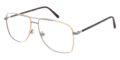 Andy Wolf® 4806 ANW 4806 02 59 - Gun/Gold 02 Eyeglasses