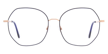 Andy Wolf® 4809 ANW 4809 03 58 - Rosegold/Blue 03 Eyeglasses