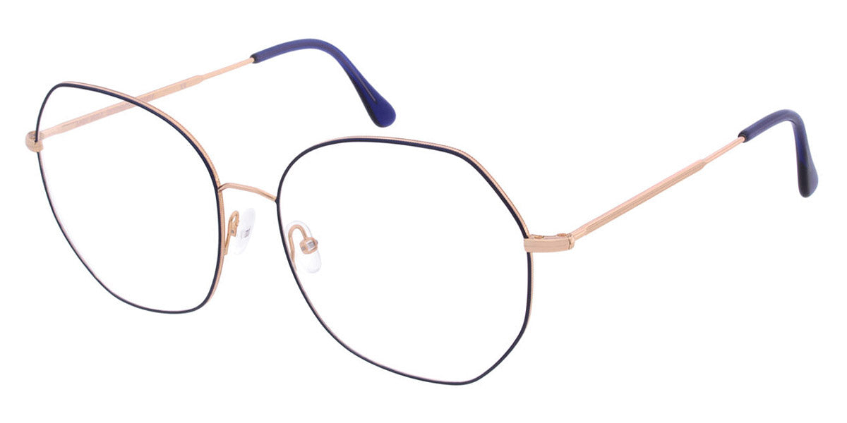 Andy Wolf® 4809 ANW 4809 03 58 - Rosegold/Blue 03 Eyeglasses