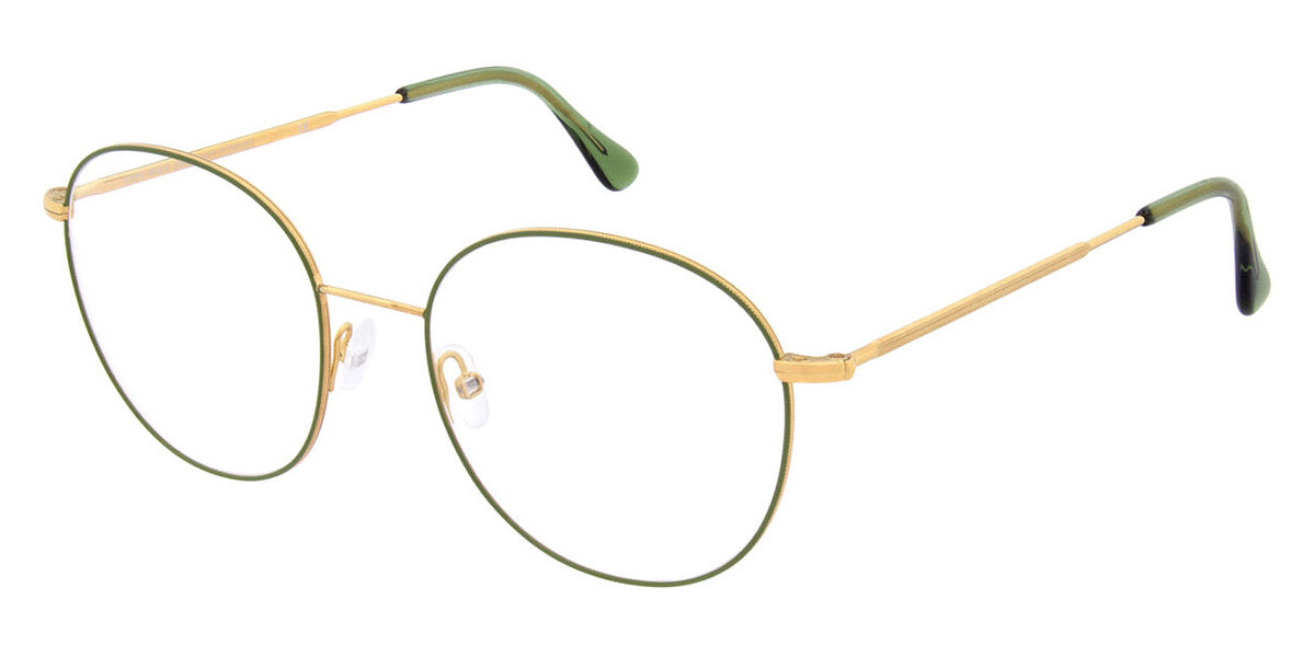 Andy Wolf® 4813 ANW 4813 06 53 - Gold/Green 06 Eyeglasses