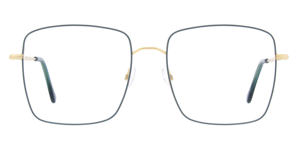 Andy Wolf® 4821 ANW 4821 06 56 - Gold/Teal Eyeglasses