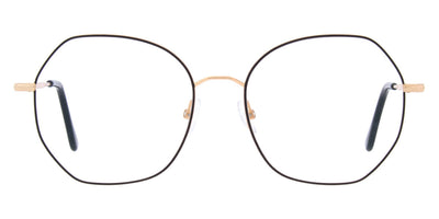 Andy Wolf® 4822 ANW 4822 01 52 - Rosegold/Black Eyeglasses