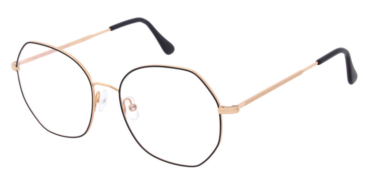 Andy Wolf® 4822 ANW 4822 01 52 - Rosegold/Black Eyeglasses