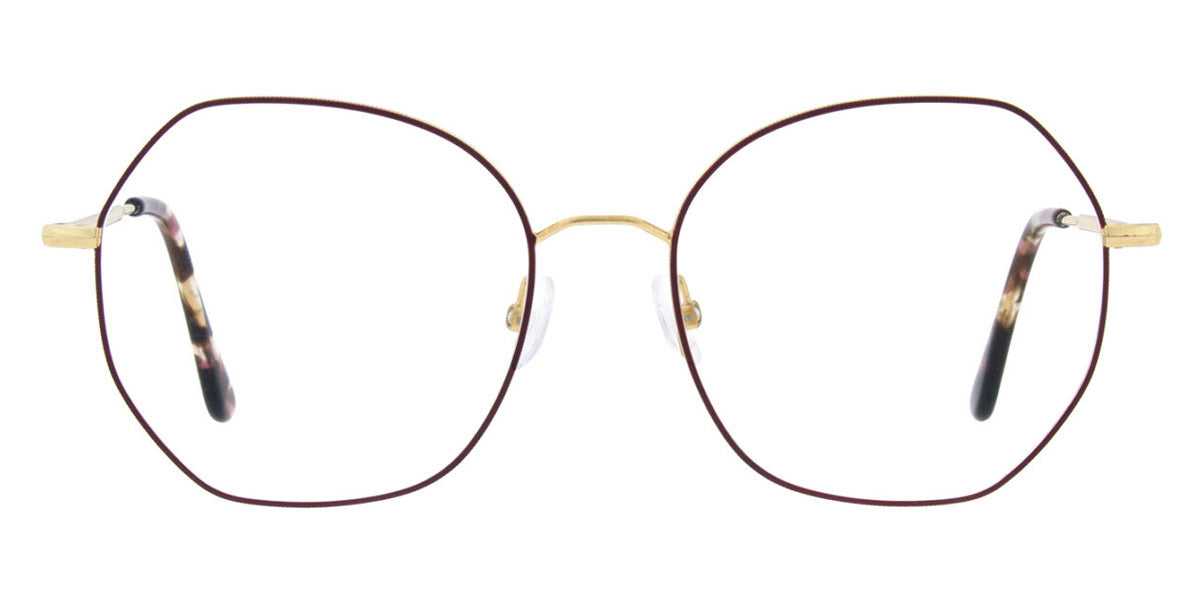 Andy Wolf® 4822 ANW 4822 03 52 - Gold/Red Eyeglasses